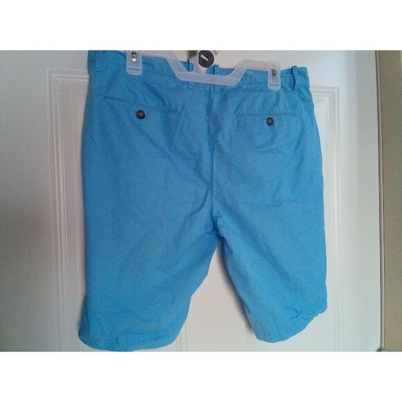 Penguin by Munsingwear men's blue shorts size 34 Chino Flat Front Pockets Golf - Picture 6 of 9